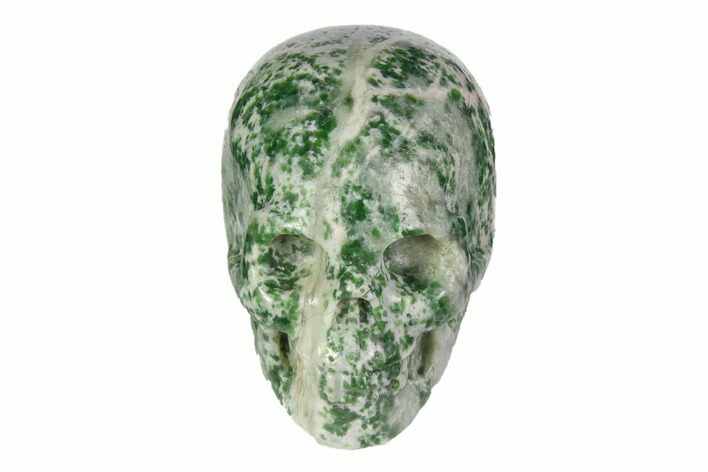 Realistic, Polished Hamine Jasper Skull #116522